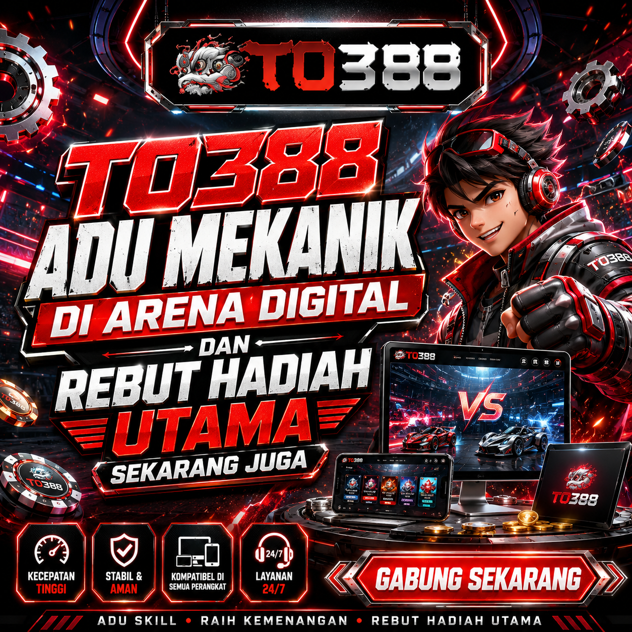 Gambar utama game slot TO388